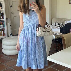 Vintage Gingham Pinafore